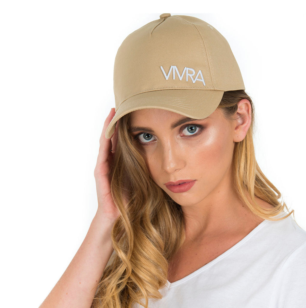 Buy VIVRA Beige Cap - VIVRA